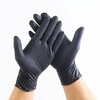 Basic Disposable Gloves, Nitrile, 5 mil, Latex-Free, Powder-Free, Black, XL, 10 Boxes of 100 Blk5NitrileXLB